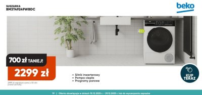 Suszarka BM3T49249WBDC promocja w Max Elektro