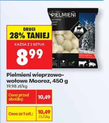 Pielmieni wieprzowo-wołowe 450 g promocja w Biedronka
