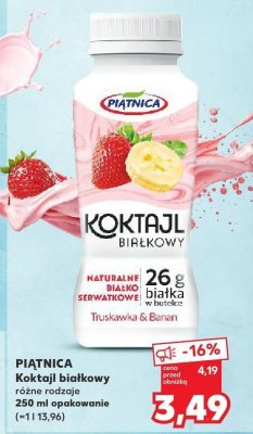 Koktajl białkowy różne rodzaje promocja w Kaufland