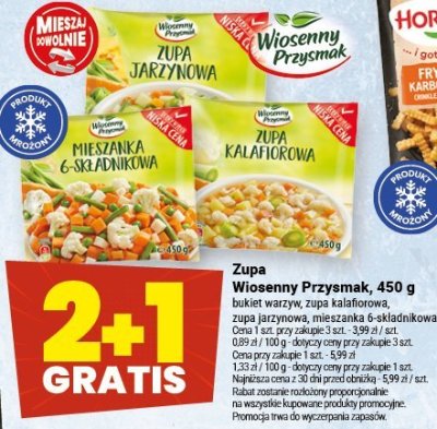 Zupa Wiosenny Przysmak, 450 g promocja w Twój Market