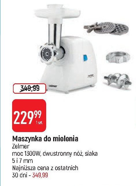 Maszynka do mielenia mi臋sa 886.5 Zelmer promocja