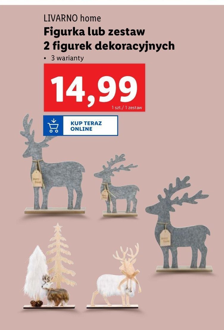 Dekoracja LIVARNO HOME promocja w Lidl