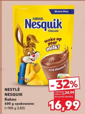 Kakao Nesquik promocja w Kaufland