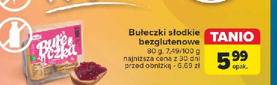 Bułki słodkie Bezgluten promocja