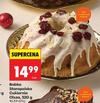 Babka promocja w Biedronka