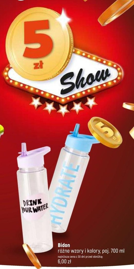 Bidon 700 ml promocja w Dealz