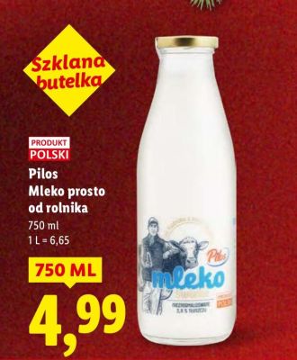 Mleko prosto od rolnika promocja w Lidl