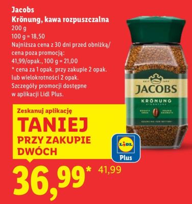 Kawa rozpuszczalna Krönung promocja w Lidl