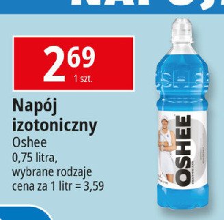 Napój izotoniczny wieloowocowy Oshee promocja