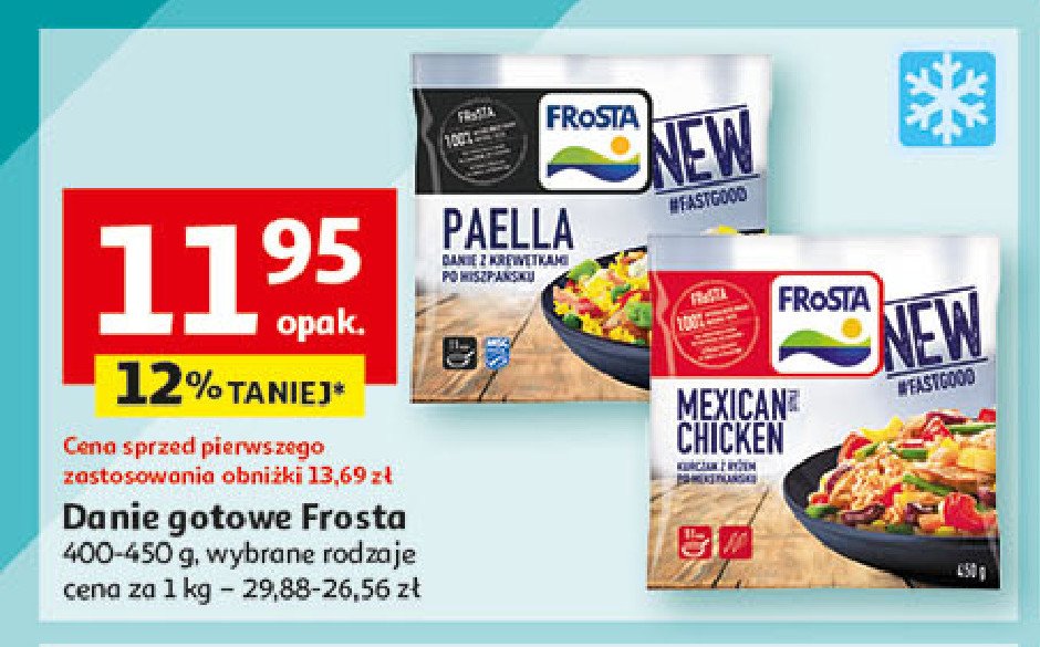 Danie gotowe Frosta mexican chicken promocja