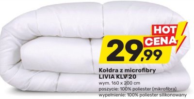 Kołdra z mikrofibry LIVIA KLV 20 promocja w Bricomarche
