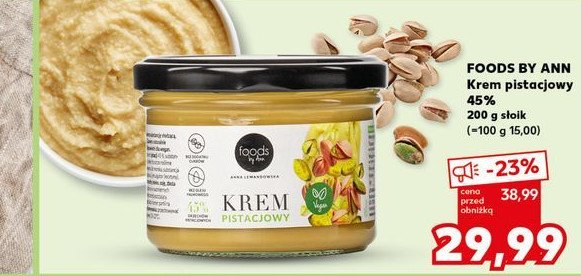 Krem pistacjowy Foods by ann promocja