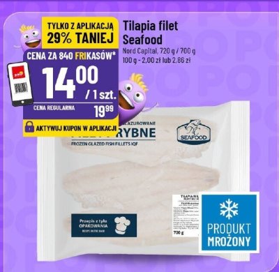 Tilapia filet  promocja w POLOmarket