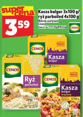Kasza bulgur 3x100 g / ryż parboiled 4x100 g promocja w TOPAZ