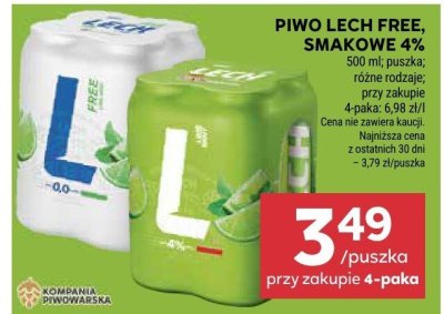 Piwo Lech promocja w Stokrotka