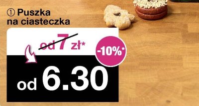 Puszka na ciasteczka promocja w Woolworth