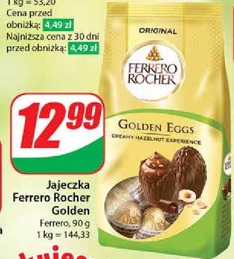Jajka orzechowe Ferrero rocher promocja