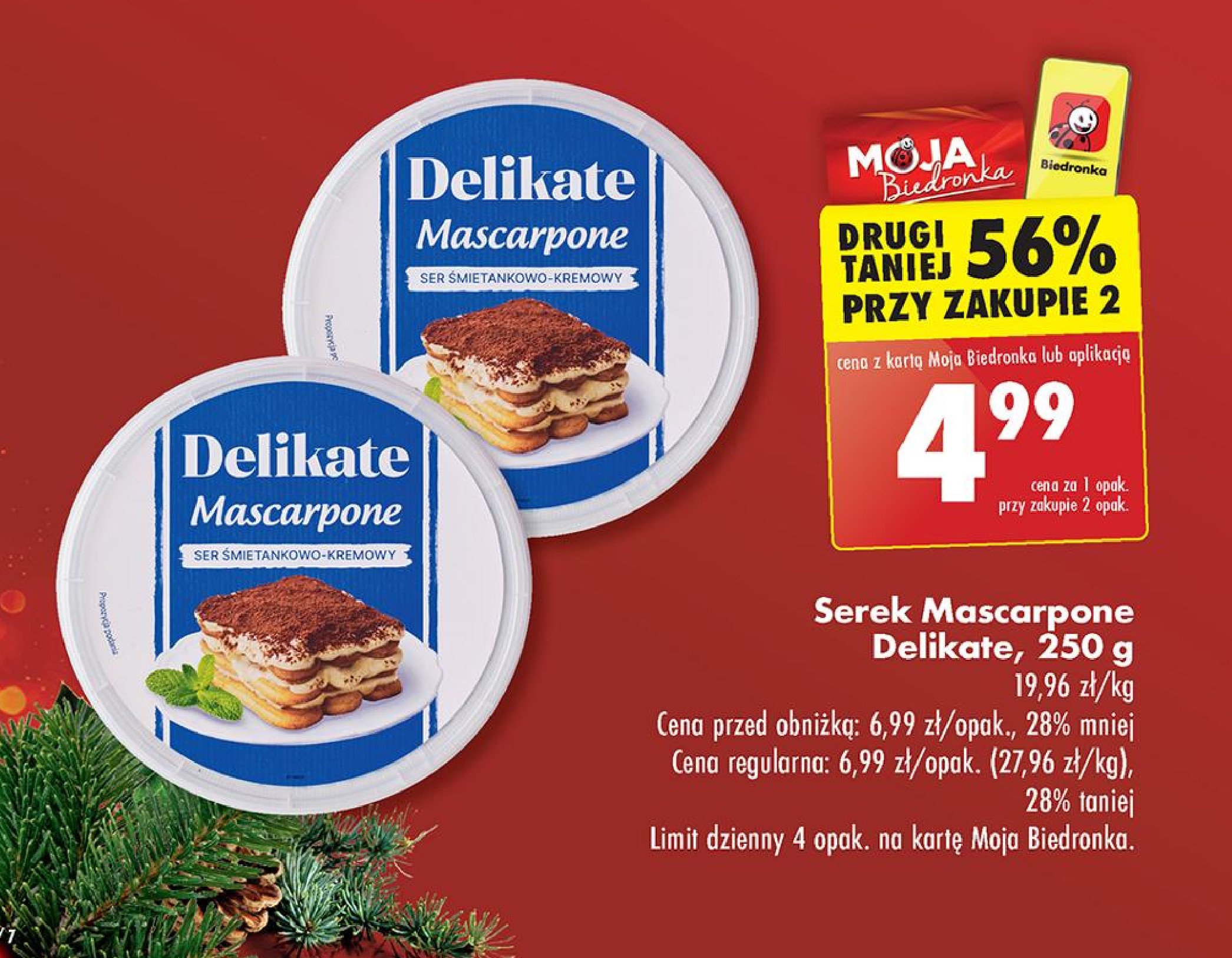 Serek mascarpone Delikate promocja