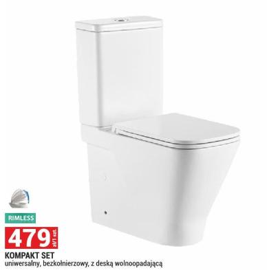 Kompakt KOMPAKT SET uniwersalny, bezkolnierzowy, z deską wolnoopadającą promocja w Merkury Market