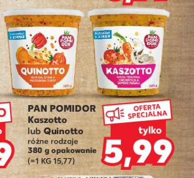 Quinotto quinoa dynia & massaman curry Pan pomidor & co promocja