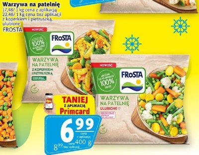 Warzywa Warzywa na patelnię z koperkiem i pietruszką ulubione Frosta promocja w Prim Market