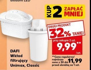 Wkład unimax Dafi promocja w Kaufland