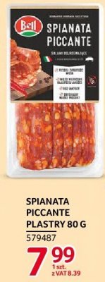 Spianata Piccante plastry Bell 80g promocja w Selgros