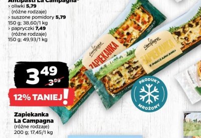 Zapiekanka, różne rodzaje promocja w Netto
