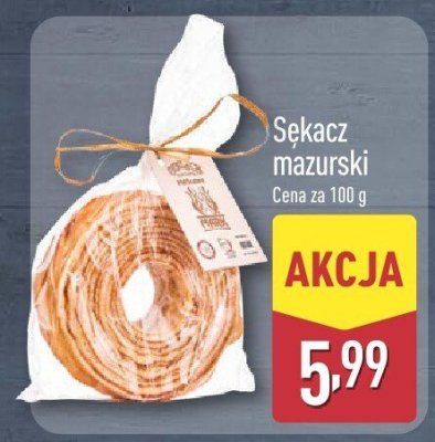 Sękacz mazurski promocja w Aldi