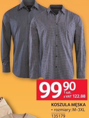 Koszula męska gładka s-xxl promocja w Selgros
