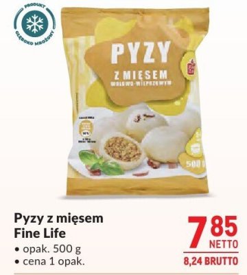 Pyzy z mięsem Fine Life promocja w Makro