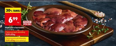 Wątroba z kurczaka promocja w Biedronka