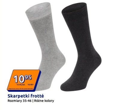 Skarpetki frotté promocja w Action
