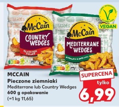 Pieczone ziemniaki Mediterrane lub Country Wedges promocja w Kaufland