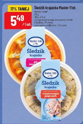Śledź krajanka Master Fish promocja w POLOmarket