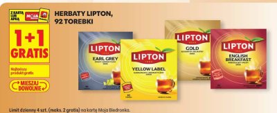 Herbaty 92 torebki wszystkie rodzaje promocja w Biedronka