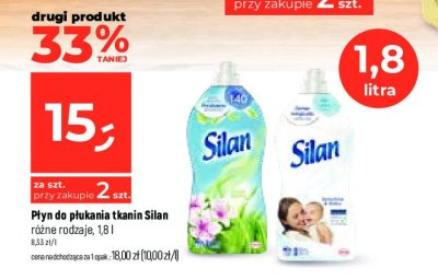 Płyn do płukania sensitive & baby Silan sensitive promocja