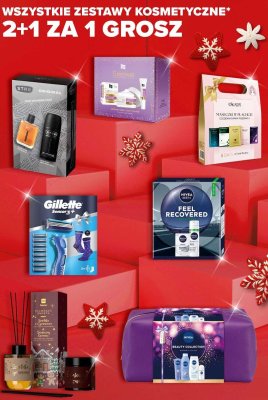 Zestawy kosmetyczne - promocja 2+1 za 1 grosz promocja w Carrefour