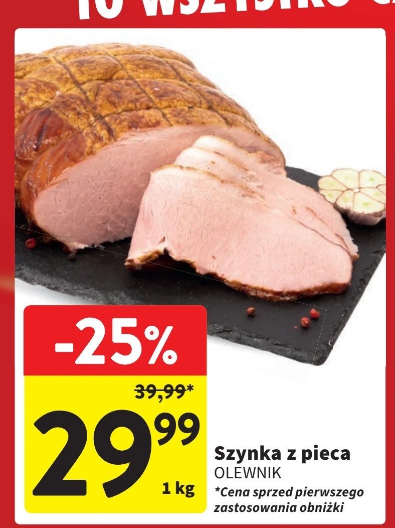 Szynka z pieca Olewnik promocja