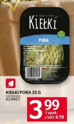 Kiełki pora 35 g promocja w Selgros