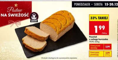 Pasztet z całego kurczaka promocja w Biedronka