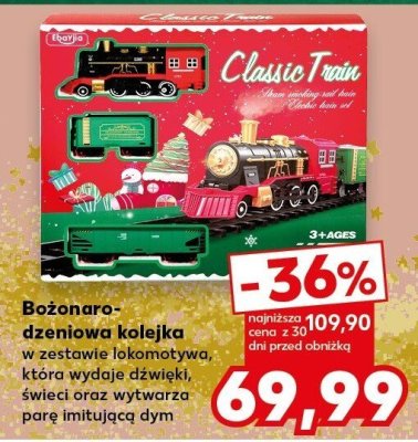 Bożonarodzeniowa kolejka promocja w Kaufland