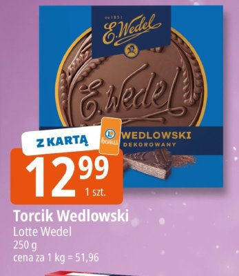Torcik Wedlowski promocja w Leclerc