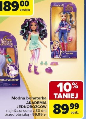 Modna bohaterka AKADEMIA JEDNOROŻCÓW promocja w Carrefour