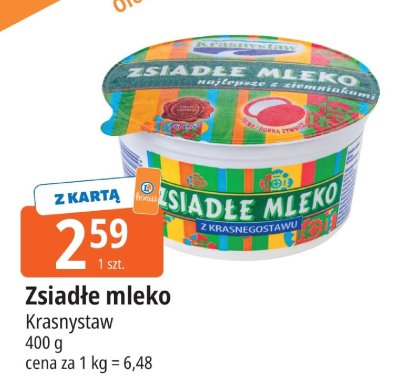 Mleko zsiad艂e Krasnystaw promocja w Leclerc