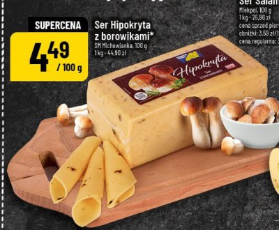 Ser Hipokryta z borowikami promocja w POLOmarket