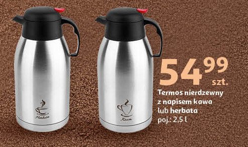 Termos nierdzewny 2.5 l promocja w Auchan