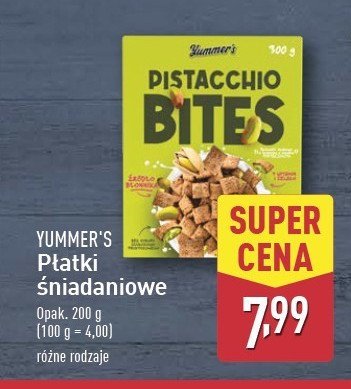 Płatki śniadaniowe pistacjowe YUMMER'S promocja