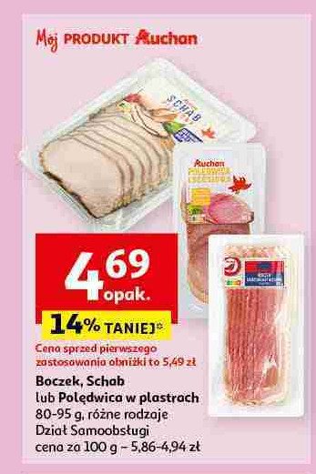 Schab pieczony Auchan promocja