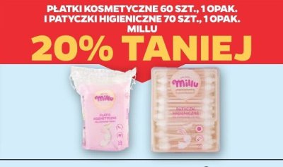 Płatki kosmetyczne 60 szt. promocja w Netto